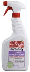 Destructor De Orina Caja Arena Nature Miracle sin aroma - 24 Onz